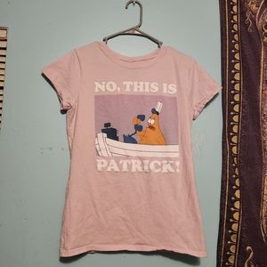 Hot Topic "No this is Patrick" SpongeBob T shirt